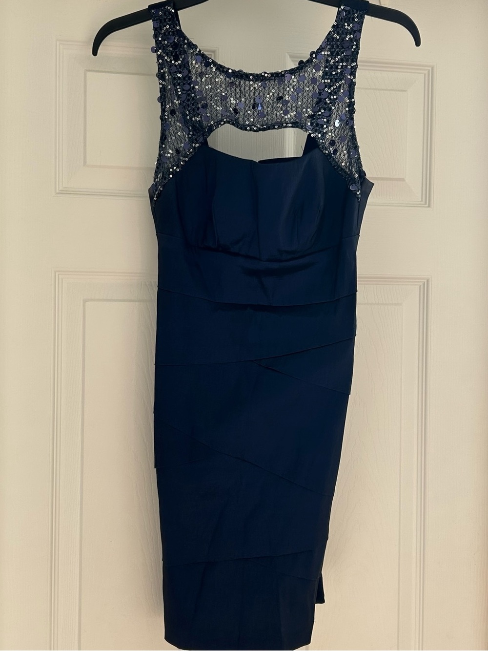 Teeze Me Navy Gown Size 3